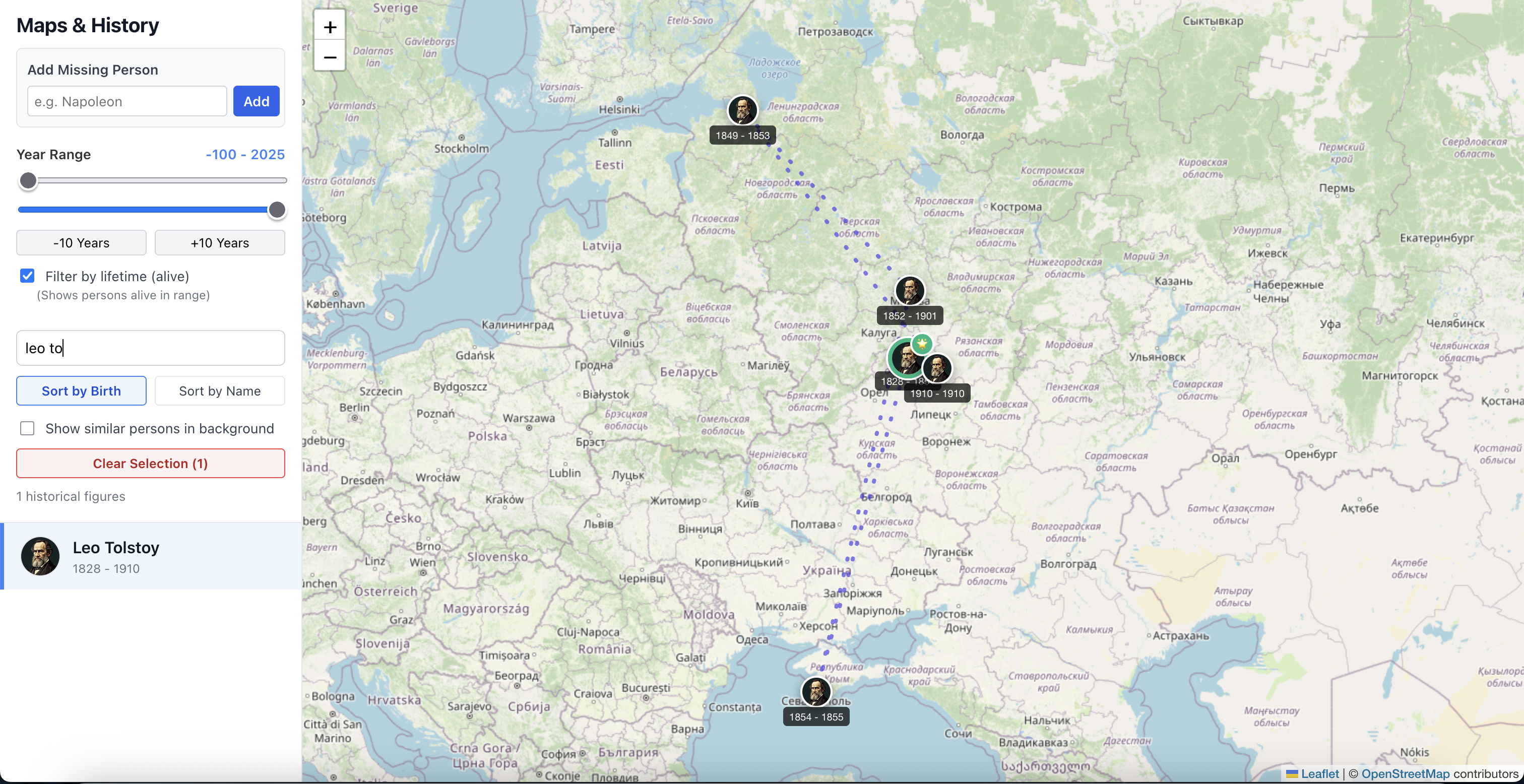Maps & History Project